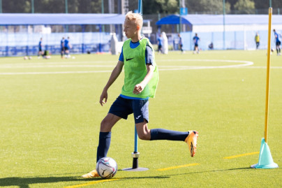 Тренировка «Зенита»-2008 в «Газпром»-Академии ФК «Зенит»