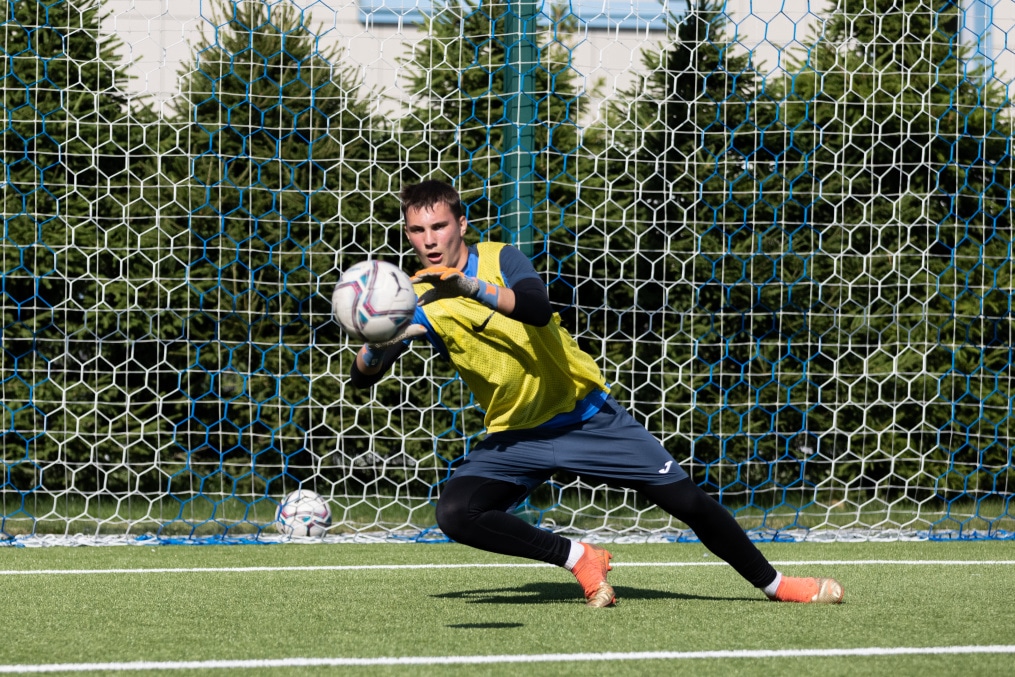 Тренировка «Зенита»-2008 в «Газпром»-Академии ФК «Зенит»