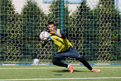 Тренировка «Зенита»-2008 в «Газпром»-Академии ФК «Зенит»