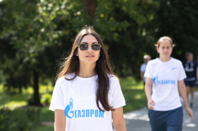 Прогулка женской команды перед матчем «Рязань-ВДВ» — «Зенит»