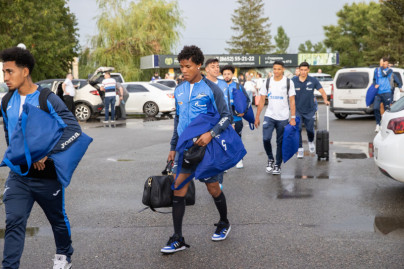 Прибытие команды «Зенит» в Ставрополь и отъезд в Ростов-на-Дону на матч с «Ростовом»