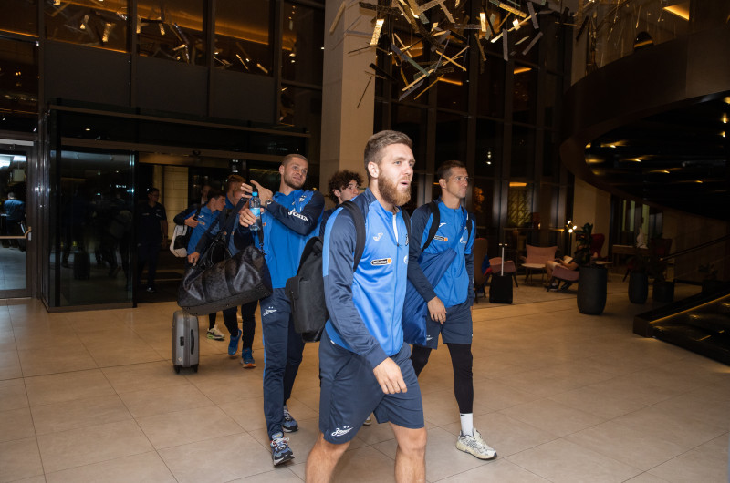 Прибытие команды «Зенит» в город Ростов-на-Дону на матч с «Ростовом»