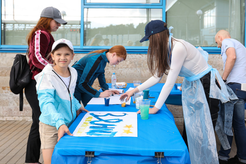 «Фан-променад» перед матчем  Суперлиги 2023, «Зенит» — «Чертаново»