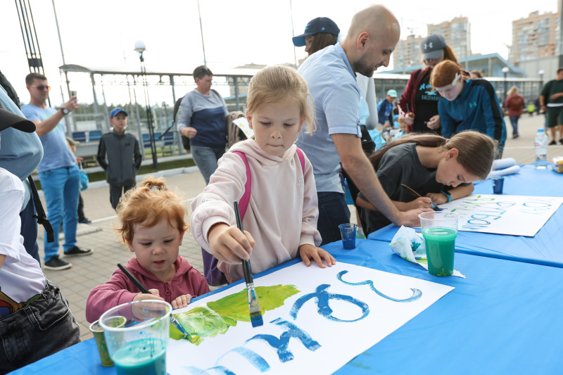 «Фан-променад» перед матчем  Суперлиги 2023, «Зенит» — «Чертаново»
