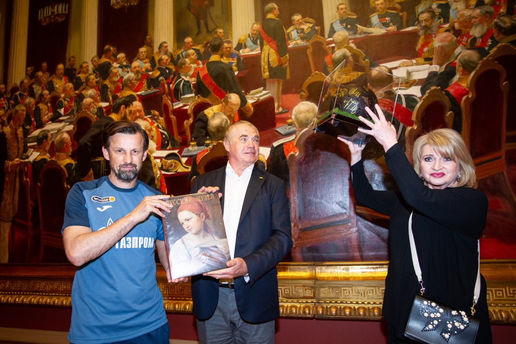 Экскурсия по залам Русского музея для игроков основного состава ФК «Зенит»