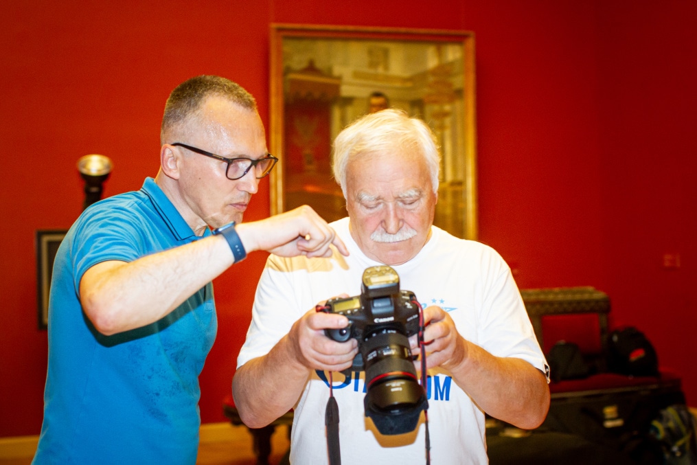 Экскурсия по залам Русского музея для игроков основного состава ФК «Зенит»