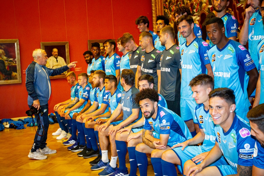 Экскурсия по залам Русского музея для игроков основного состава ФК «Зенит»