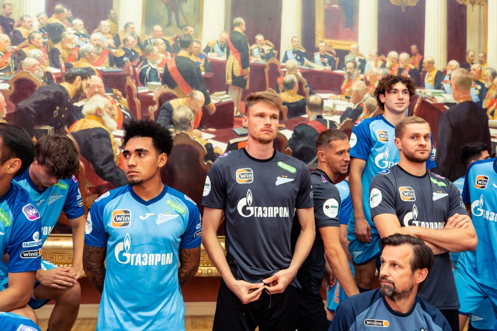 Экскурсия по залам Русского музея для игроков основного состава ФК «Зенит»