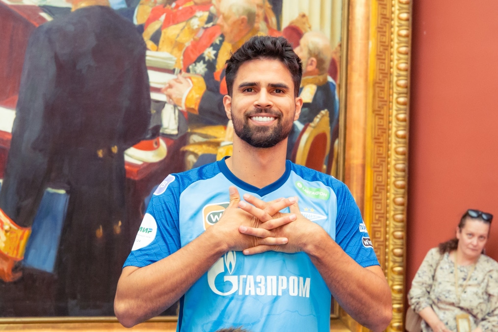 Экскурсия по залам Русского музея для игроков основного состава ФК «Зенит»