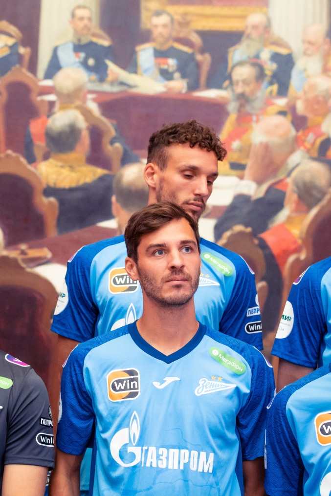 Экскурсия по залам Русского музея для игроков основного состава ФК «Зенит»