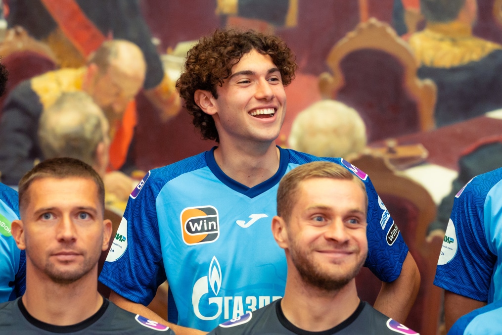 Экскурсия по залам Русского музея для игроков основного состава ФК «Зенит»