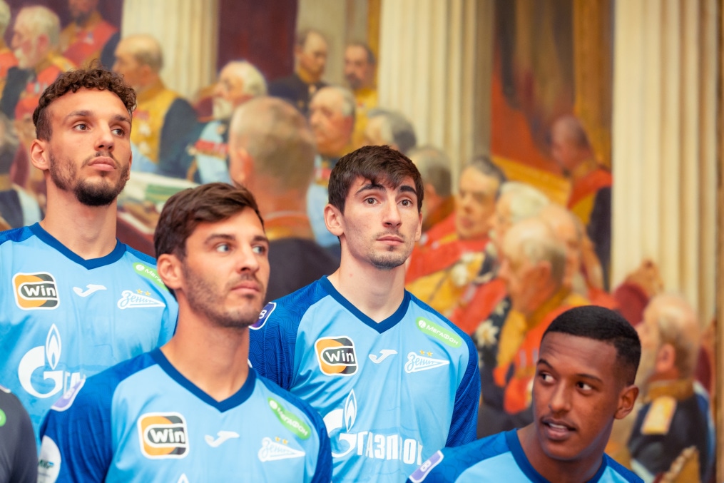 Экскурсия по залам Русского музея для игроков основного состава ФК «Зенит»