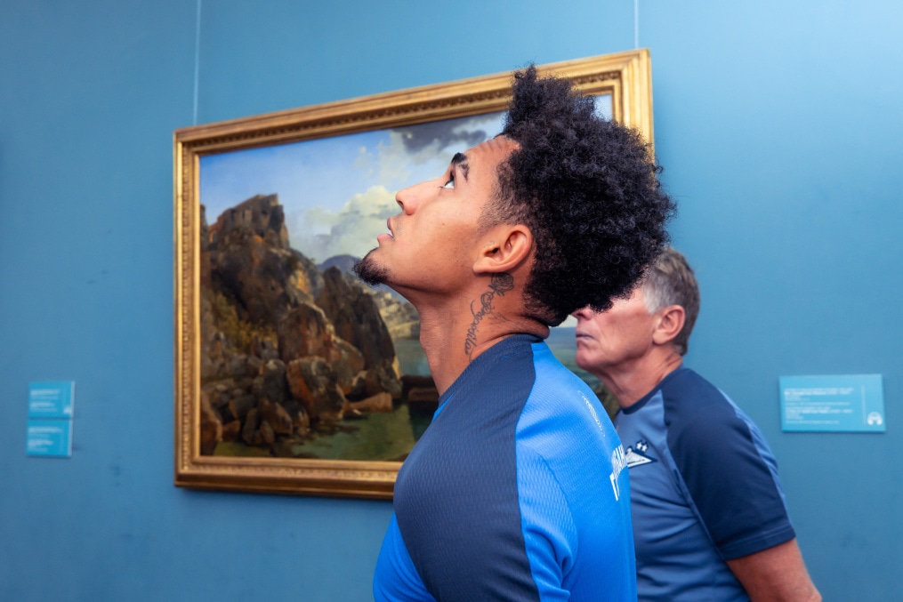 Экскурсия по залам Русского музея для игроков основного состава ФК «Зенит»