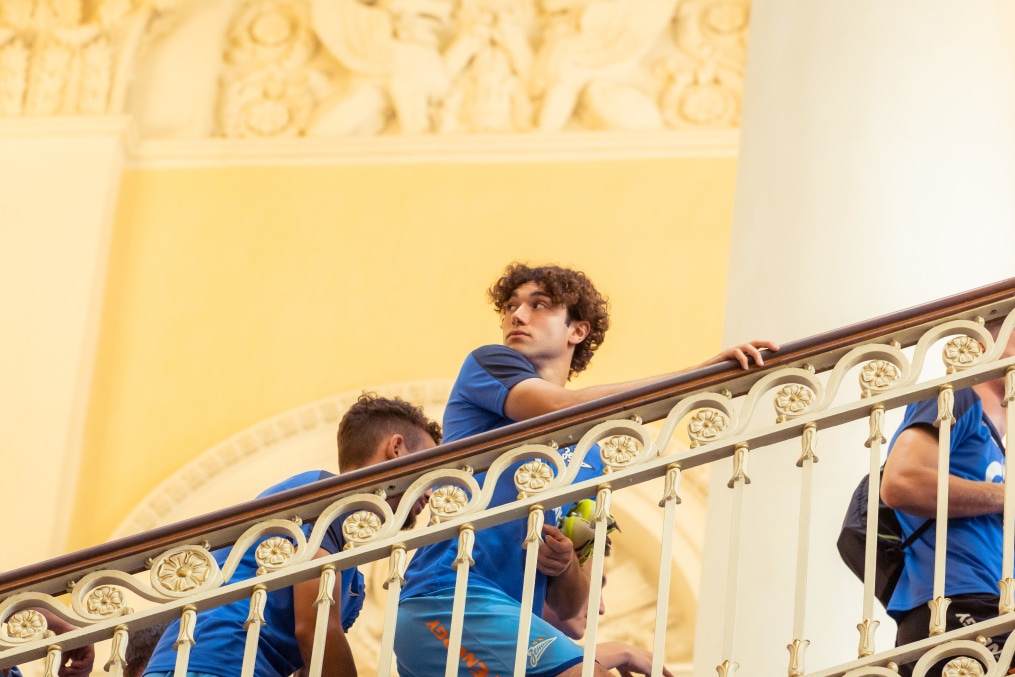 Экскурсия по залам Русского музея для игроков основного состава ФК «Зенит»