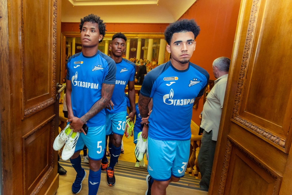 Экскурсия по залам Русского музея для игроков основного состава ФК «Зенит»