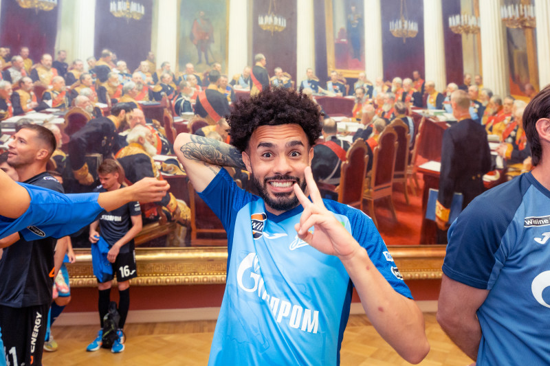 Экскурсия по залам Русского музея для игроков основного состава ФК «Зенит»