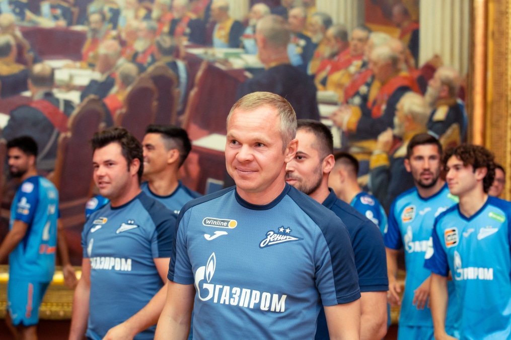 Экскурсия по залам Русского музея для игроков основного состава ФК «Зенит»