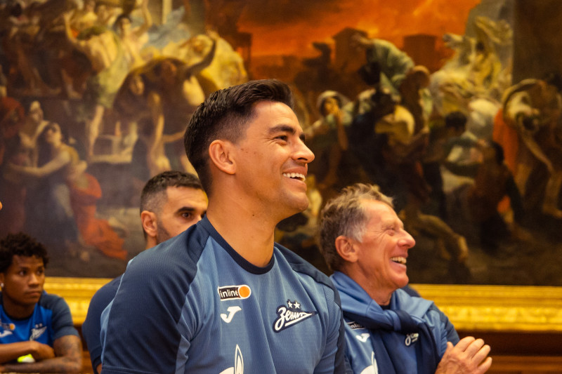 Экскурсия по залам Русского музея для игроков основного состава ФК «Зенит»