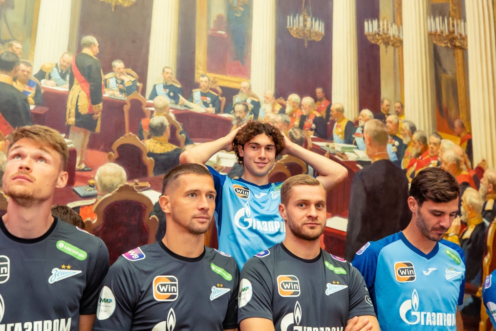 Экскурсия по залам Русского музея для игроков основного состава ФК «Зенит»