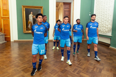 Экскурсия по залам Русского музея для игроков основного состава ФК «Зенит»