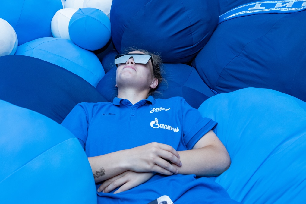 Экскурсия женской молодежной команды «Зенит» в галерею «Цифергауз»