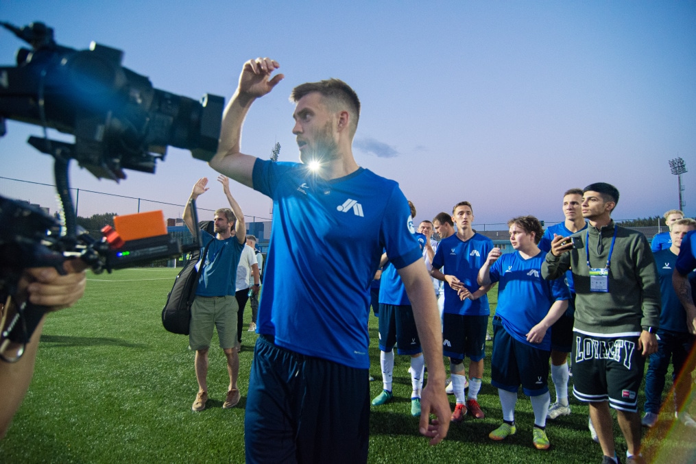 Товарищеский матч медийных команд: «Чисто Питер» — Broyke Boys