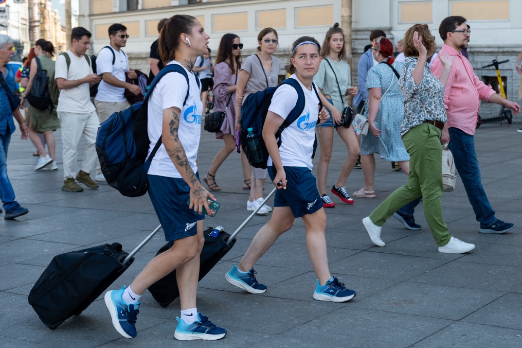 Выезд женской команды на матч с «Локомотивом»