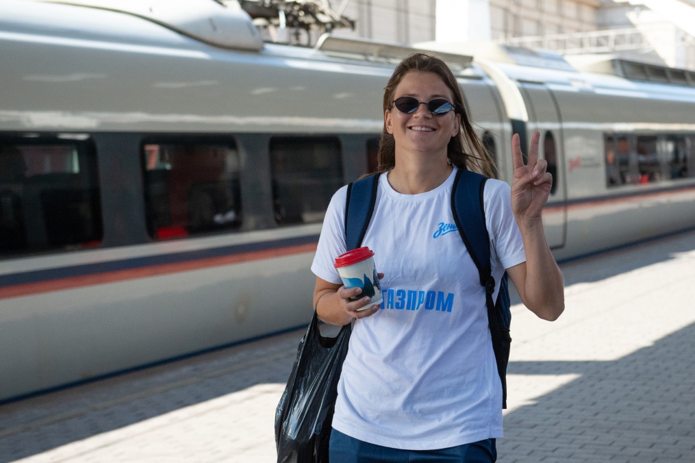 Выезд женской команды на матч с «Локомотивом»