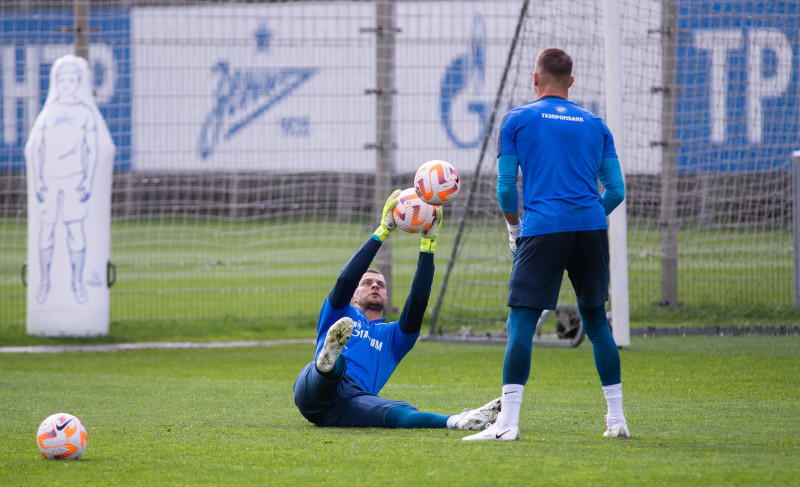 Открытая тренировка «Зенита» перед матчем с ЦСКА