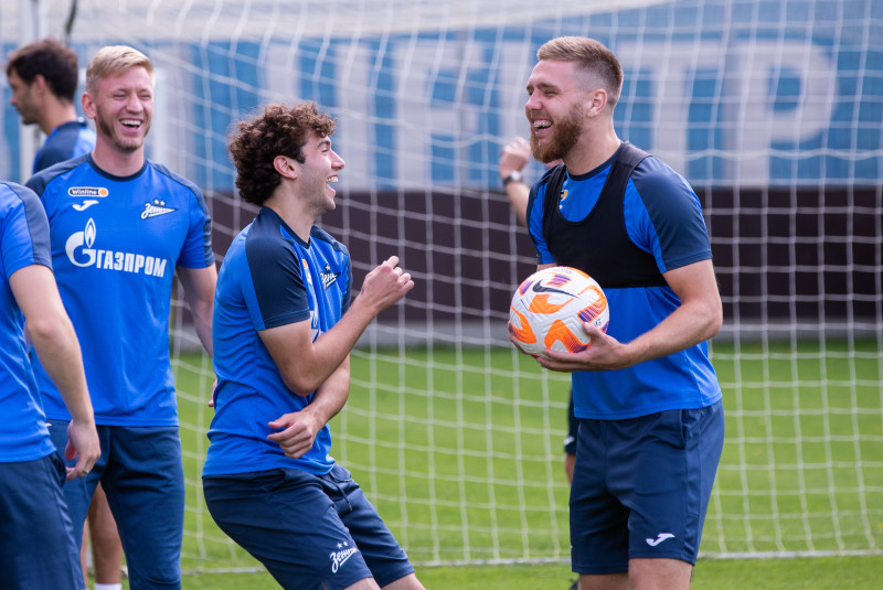 Открытая тренировка «Зенита» перед матчем с ЦСКА