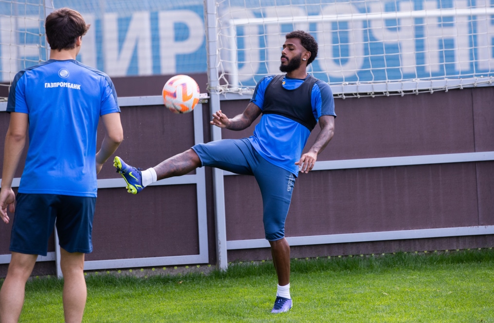 Открытая тренировка «Зенита» перед матчем с ЦСКА