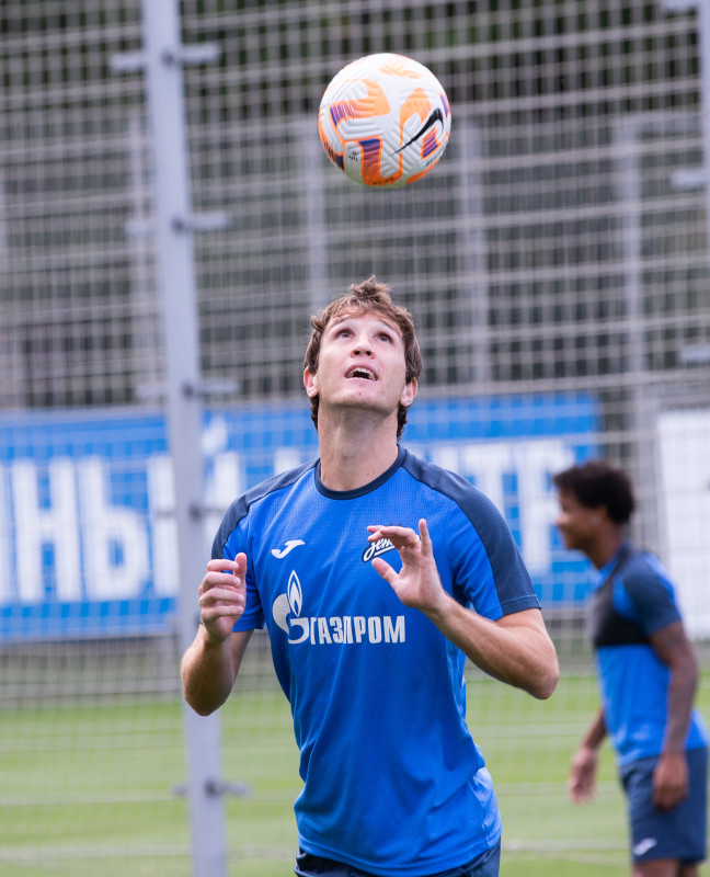 Открытая тренировка «Зенита» перед матчем с ЦСКА