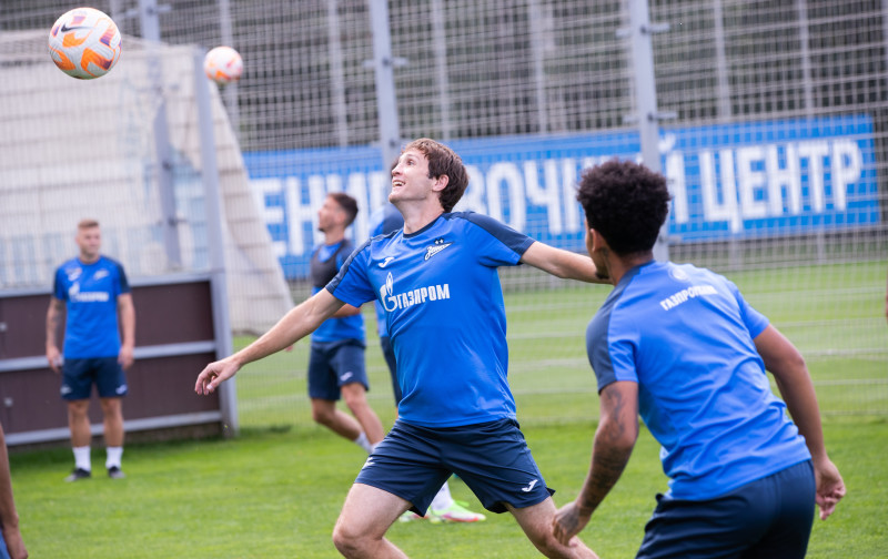 Открытая тренировка «Зенита» перед матчем с ЦСКА