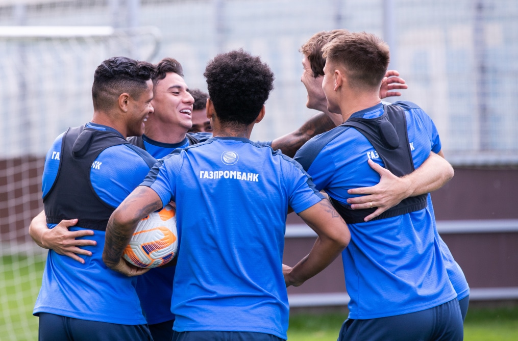 Открытая тренировка «Зенита» перед матчем с ЦСКА