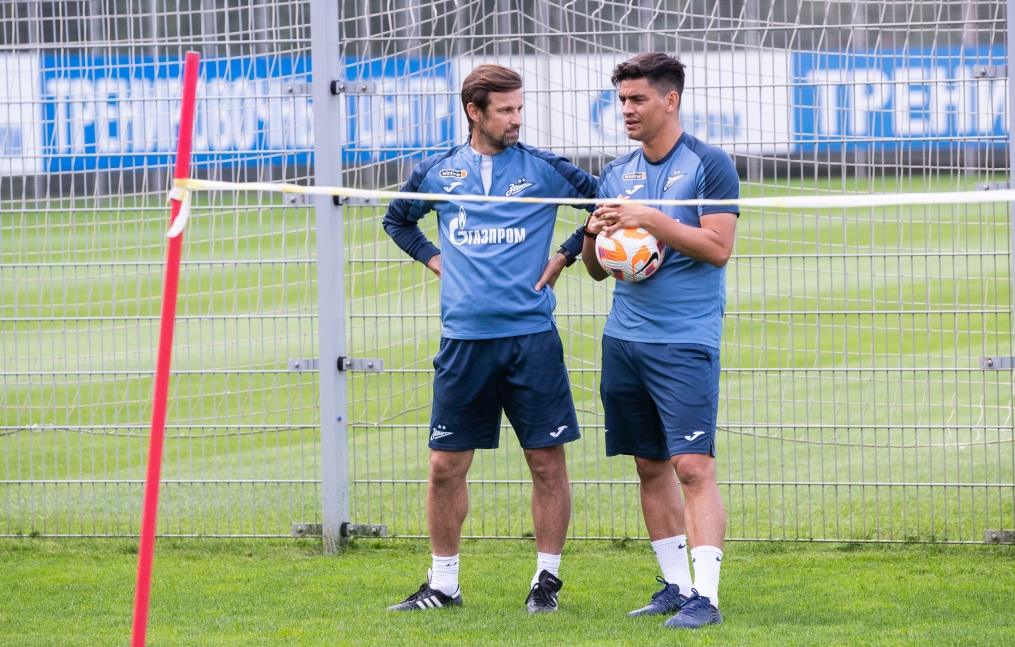 Открытая тренировка «Зенита» перед матчем с ЦСКА