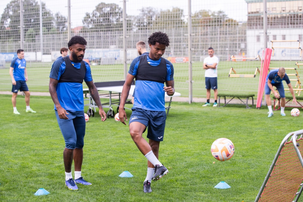 Открытая тренировка «Зенита» перед матчем с ЦСКА