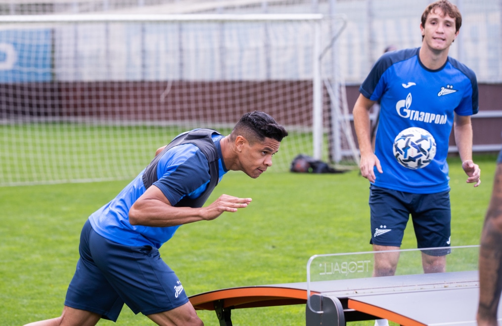 Открытая тренировка «Зенита» перед матчем с ЦСКА