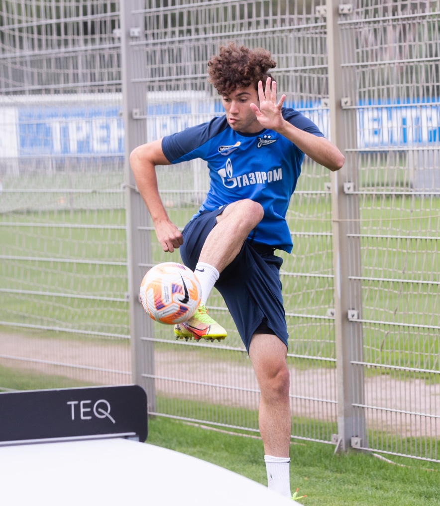 Открытая тренировка «Зенита» перед матчем с ЦСКА