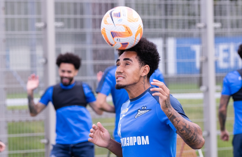 Открытая тренировка «Зенита» перед матчем с ЦСКА