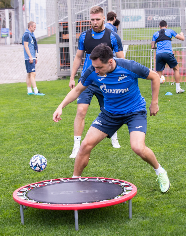 Открытая тренировка «Зенита» перед матчем с ЦСКА