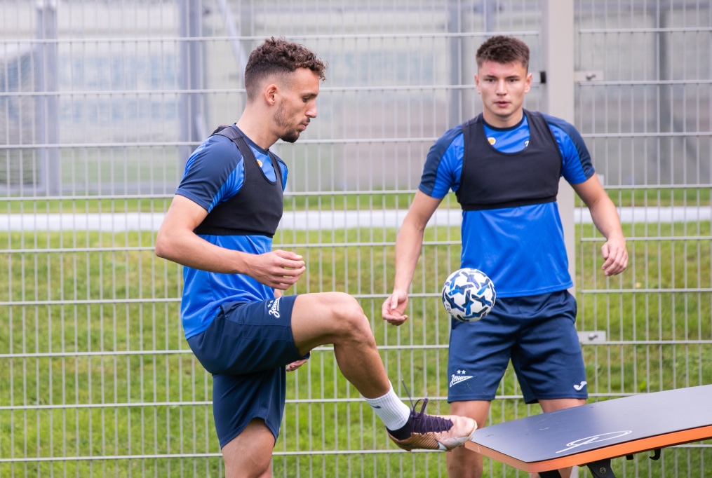 Открытая тренировка «Зенита» перед матчем с ЦСКА