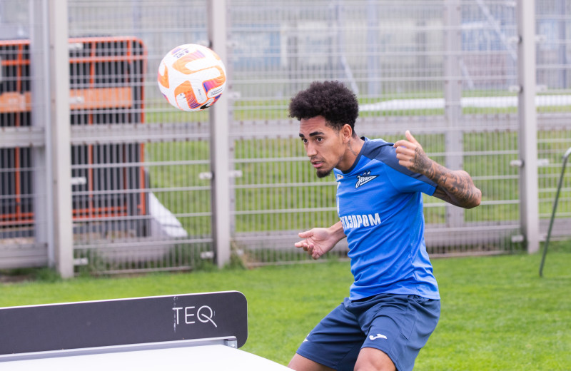 Открытая тренировка «Зенита» перед матчем с ЦСКА