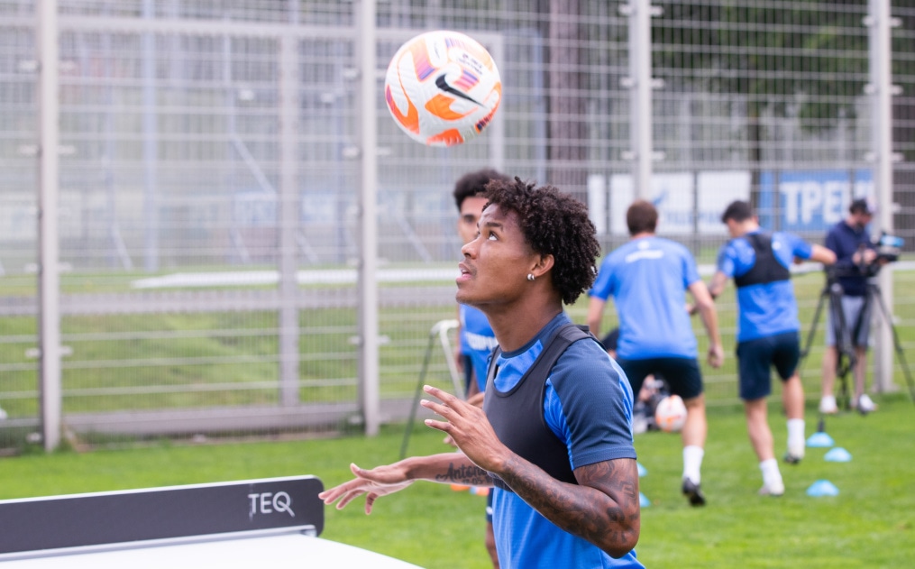 Открытая тренировка «Зенита» перед матчем с ЦСКА