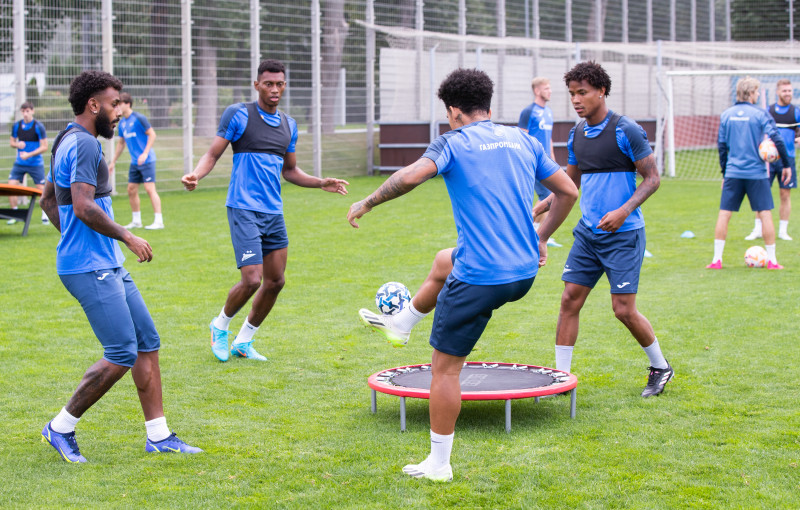 Открытая тренировка «Зенита» перед матчем с ЦСКА