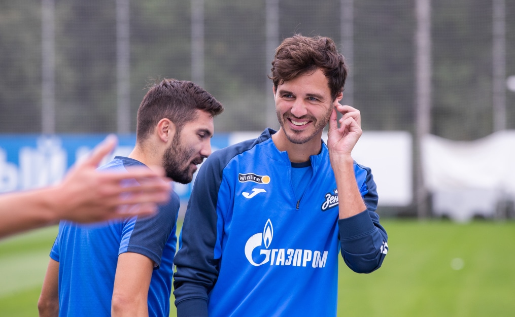 Открытая тренировка «Зенита» перед матчем с ЦСКА
