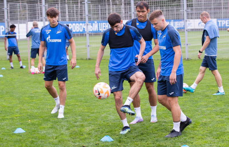 Открытая тренировка «Зенита» перед матчем с ЦСКА