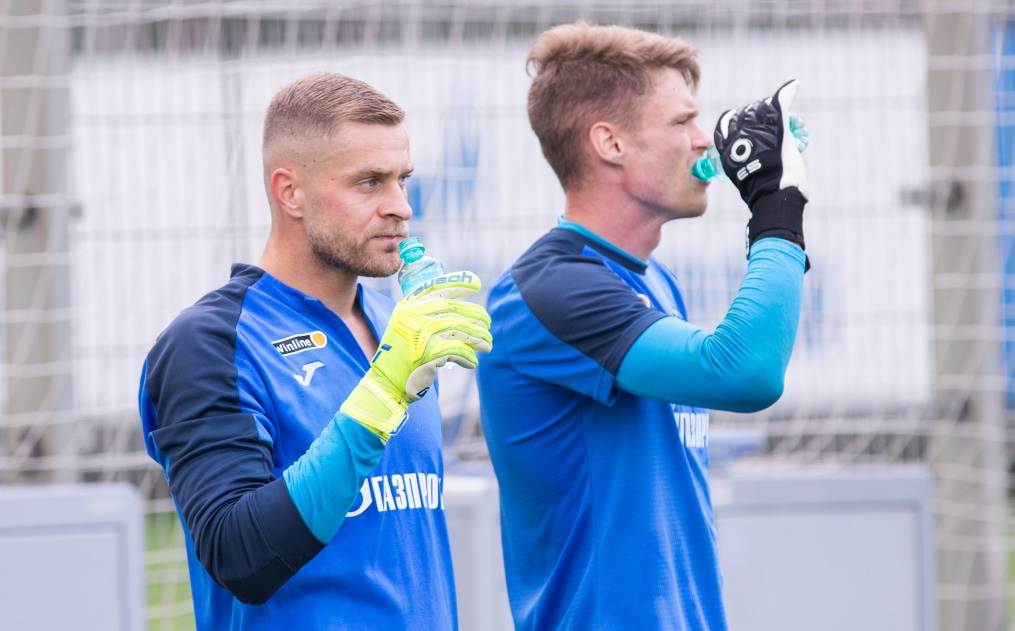 Открытая тренировка «Зенита» перед матчем с ЦСКА