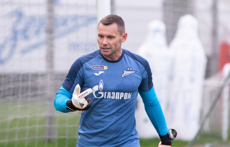 Открытая тренировка «Зенита» перед матчем с ЦСКА