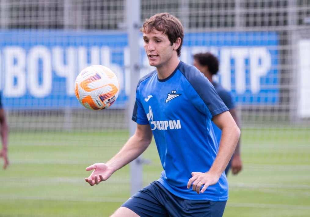 Открытая тренировка «Зенита» перед матчем с ЦСКА