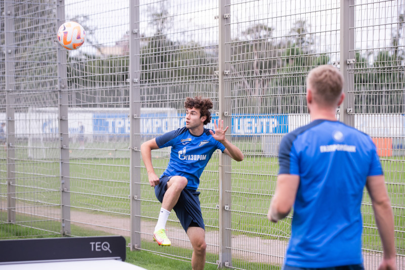 Открытая тренировка «Зенита» перед матчем с ЦСКА